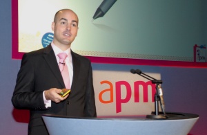 Me at the APM Conference